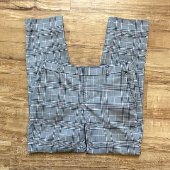 BANANA REPUBLIC 4 Ryan Glen Plaid Trousers Stretch Corpcore Business Academia - Picture 3 of 16